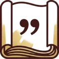 Ikona cytatu biblijnego